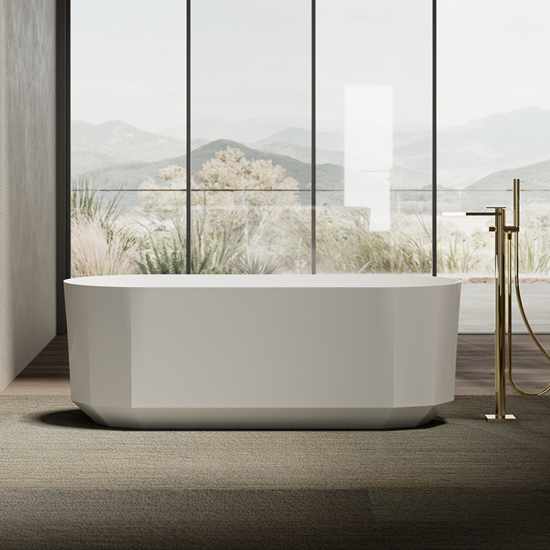 Wholesale Price Oval Freestanding Acrylic Bathtub TW-7721