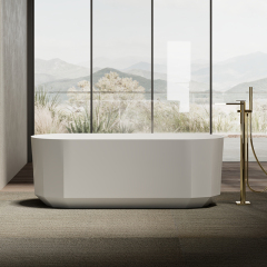 Wholesale Price Oval Freestanding Acrylic Bathtub TW-7721