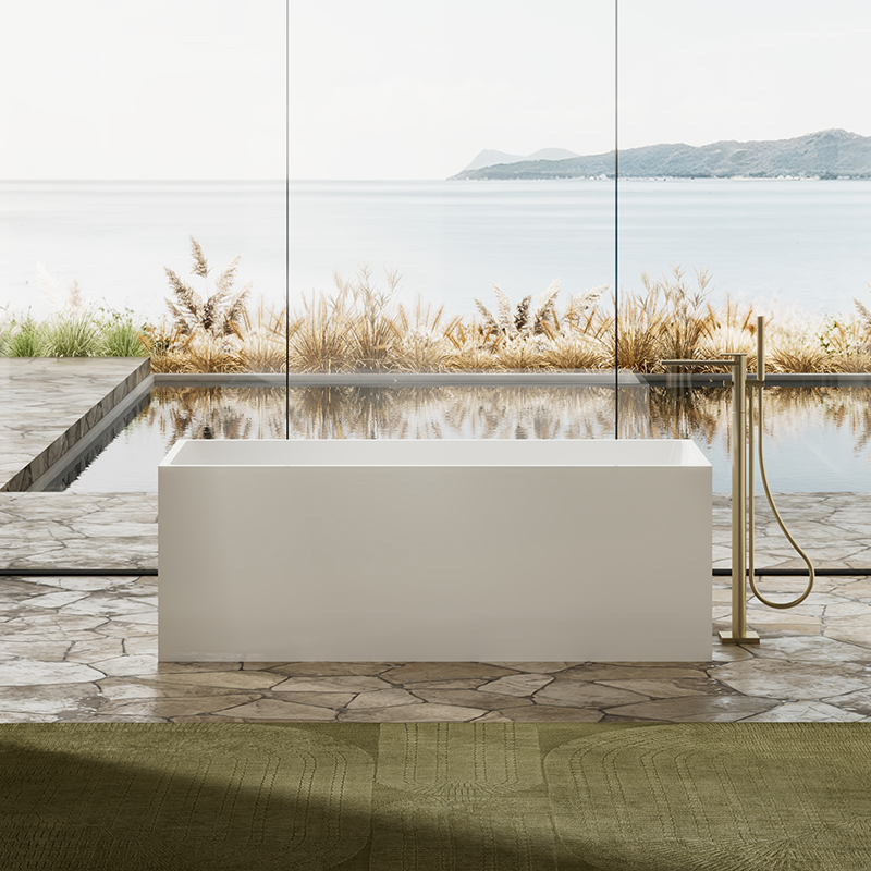 Hot Style Wholesale Rectangular Acrylic Bathtub TW-7585