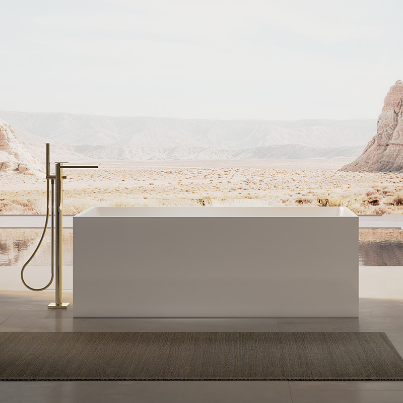 Hot Style Wholesale Rectangular Acrylic Bathtub TW-7585