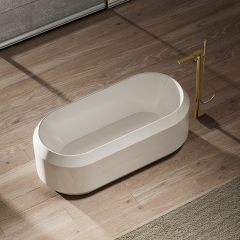 Wholesale High End Quality Oval Freestanding Acrylic Bathtub TW-7722