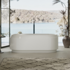 Wholesale High End Quality Oval Freestanding Acrylic Bathtub TW-7722
