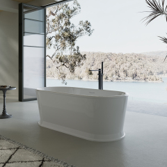 Popular Wholesale Designer Oval Pedestal Acrylic Bathtub TW-7791