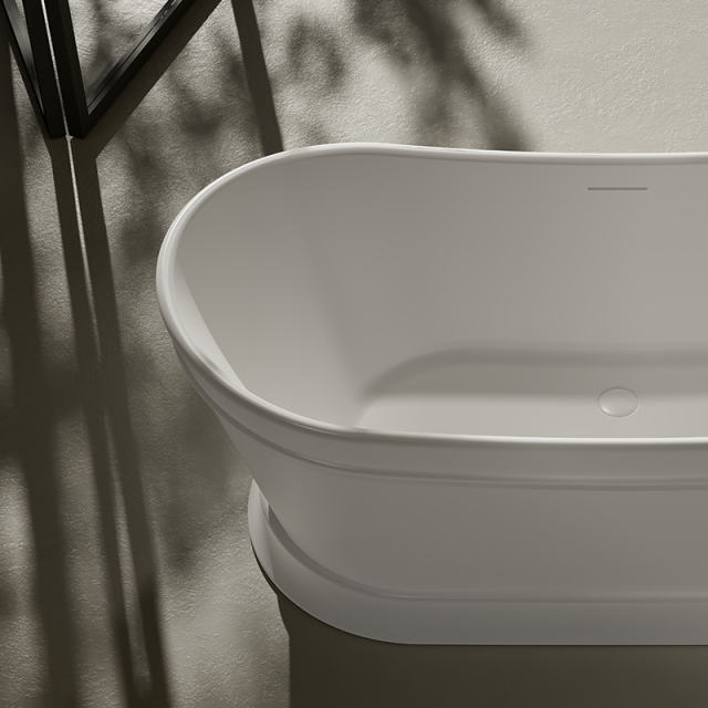 Wholesale Fashion High-End American Oval Pedestal Freestanding Acrylic Bathtub TW-7792