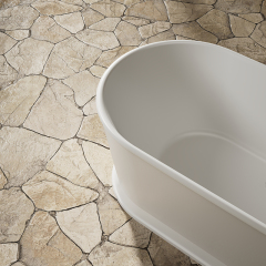 China Wholesale Factory Artificial Stone Bathtub TW-9611