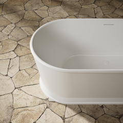 China Wholesale Factory Artificial Stone Bathtub TW-9611