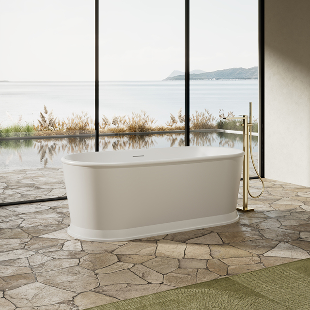 China Wholesale Factory Artificial Stone Bathtub TW-9611
