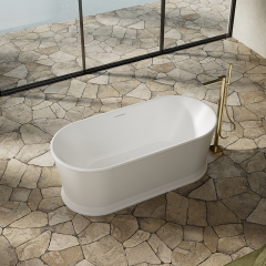 China Wholesale Factory Artificial Stone Bathtub TW-9611