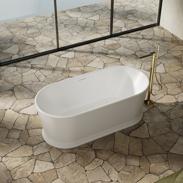 China Wholesale Factory Artificial Stone Bathtub TW-9611