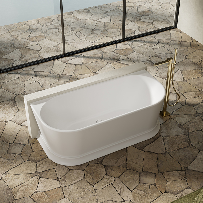 Wholesale High End Quality Back to Wall Bathtub TW-9606