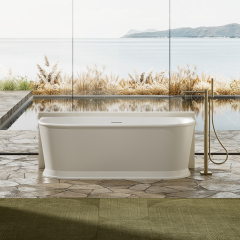 Factory Supply Quality Assurance Back to Wall Bathtub TW-9616