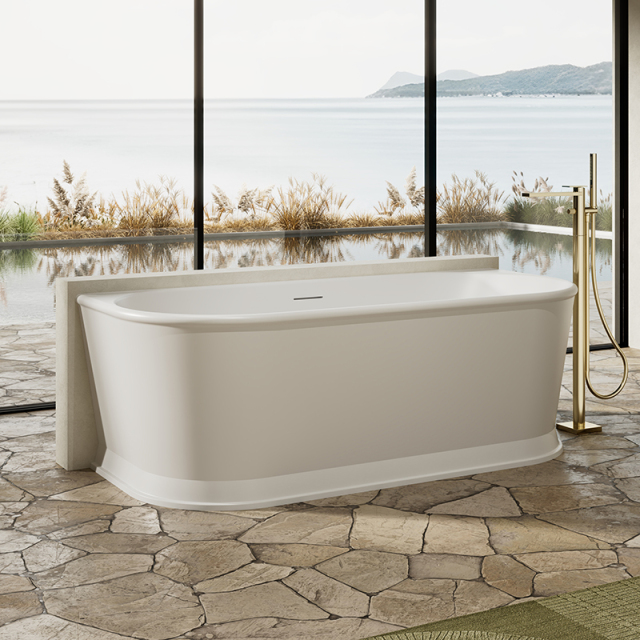 Factory Supply Quality Assurance Back to Wall Bathtub TW-9616