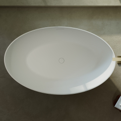 Factory Supply Quality Assurance Irregular Artificial Stone Bathtub XA-8818