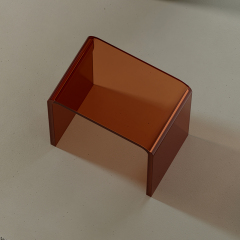 Quality Wholesale Unique Design Flower Transparent Resin Stool XA-C03T