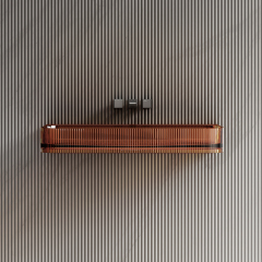 Manufacturer Wall Hung Transparent Fluted Wash Basin TW-G261T