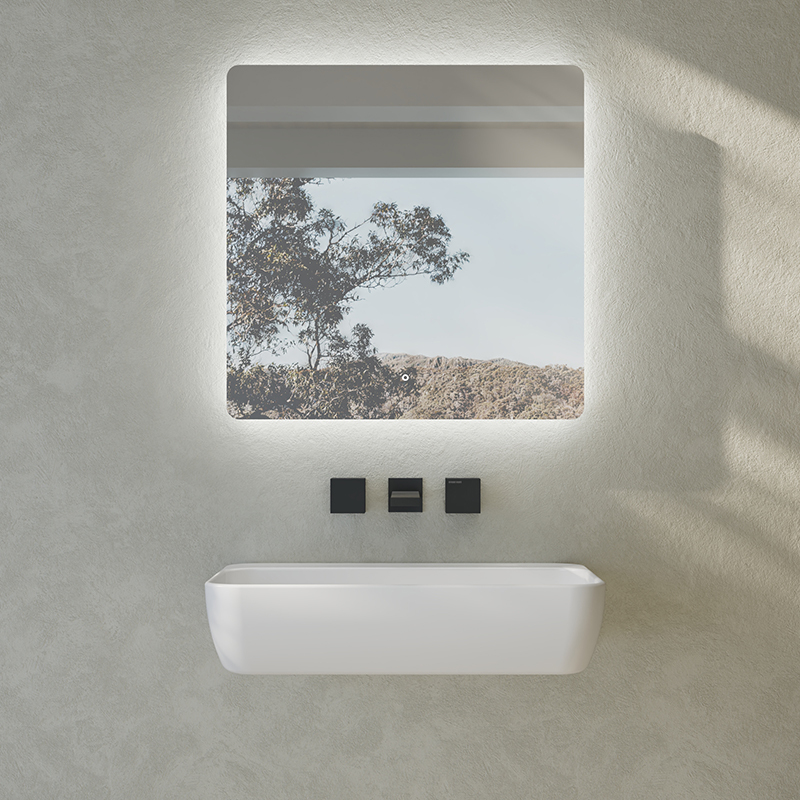 Wholesale High End Quality Colorful Solid Surface Wall Hung Wash Basin TW-G201