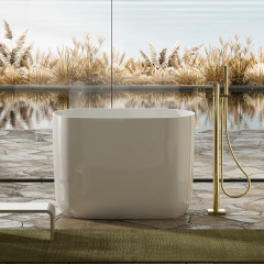 Popular Wholesale Designer Freestanding Acrylic Bathtub XA-153