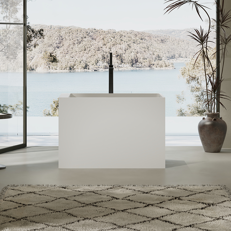 Popular Wholesale Designer Glossy White Acrylic Bathtub XA-156