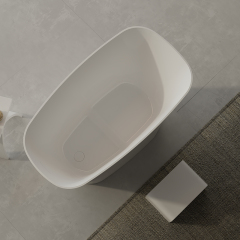 Popular Wholesale Designer Glossy White Acrylic Bathtub XA-157
