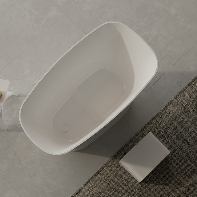 Popular Wholesale Designer Glossy White Acrylic Bathtub XA-157