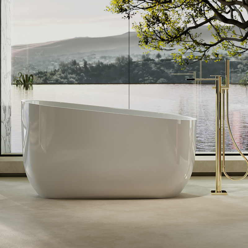 Manufacturer Freestanding Acrylic Bathtub XA-159