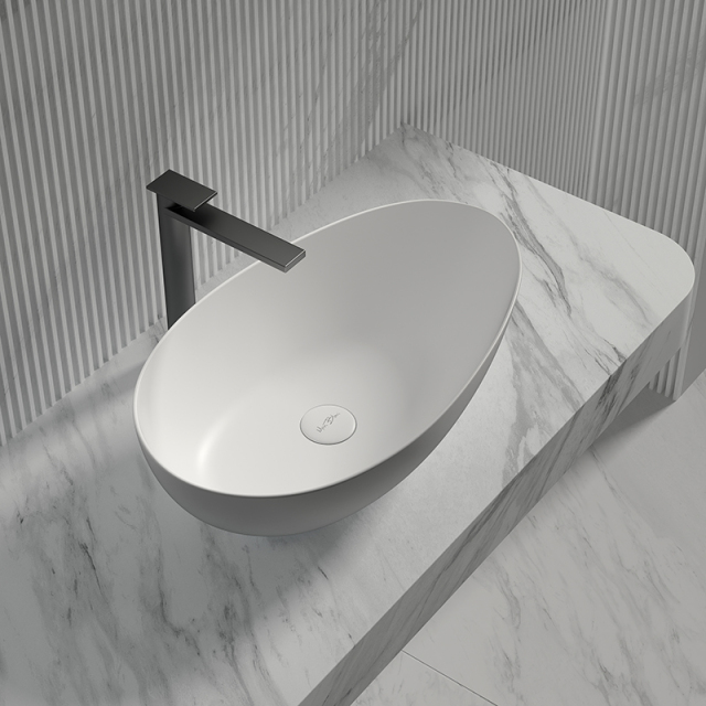 Popular Wholesale Designer Above Counter Top Solid Surface Wash Basin XA-A75