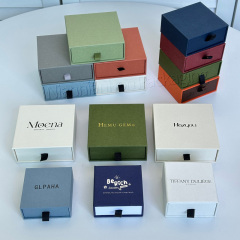Multicolor drawer-style jewelry box