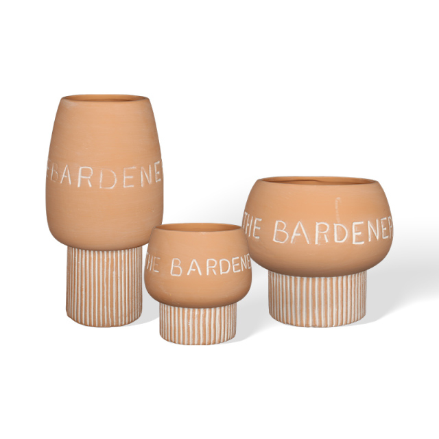 Wholesale Creative and cute ceramic flower vase with tall legs