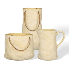 Wholesale The retro braided flower pot design