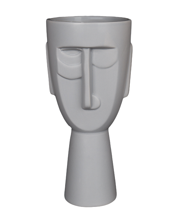 Wholesale Artistic Portrait Ceramic Flowerpot with Its Own Fun