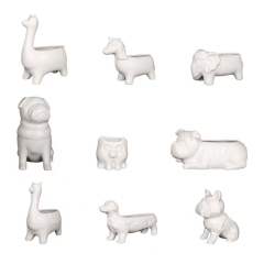 Wholesale Design Sense of Giant Animal-shaped Ceramic Flower Pot