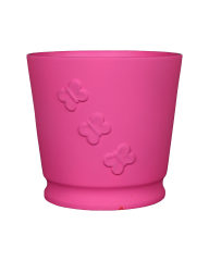Wholesale Cool and charming pink butterfly ceramic vase