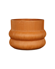 Wholesale Vintage wavy ceramic vase
