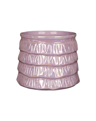 Wholesale Graduated Texture Layered Ceramic Vase Series