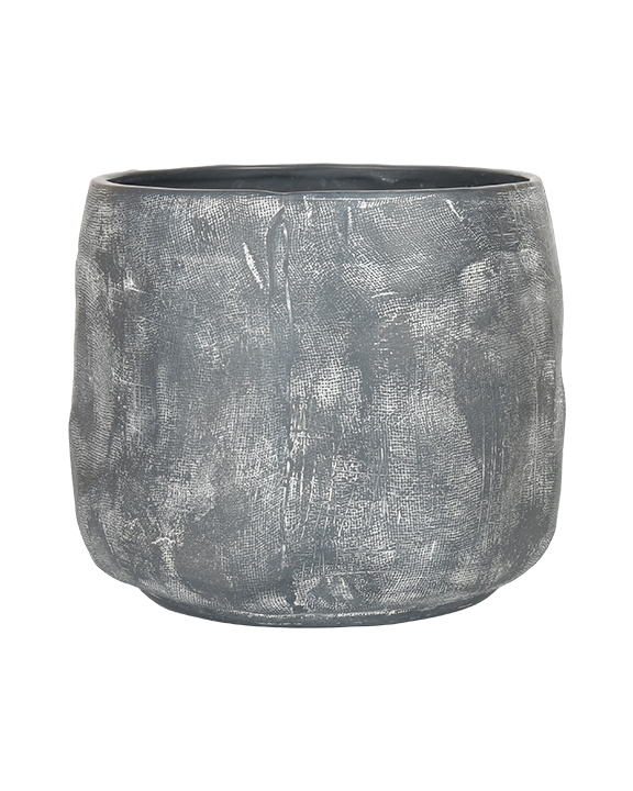 Wholesale Ceramic Vase with a Mesh-Textured and Matte Finish