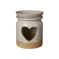 Wholesale Contrasting Color Double-Patterned Ceramic Candlestick