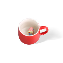 Wholesale Cute 3D Miniature Animal Ceramic Cup