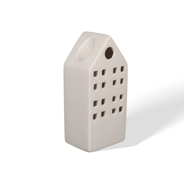 Wholesale Fun Art House Ceramic Candlestick