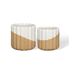 Wholesale Contrasting Color Ceramic Bathroom Set