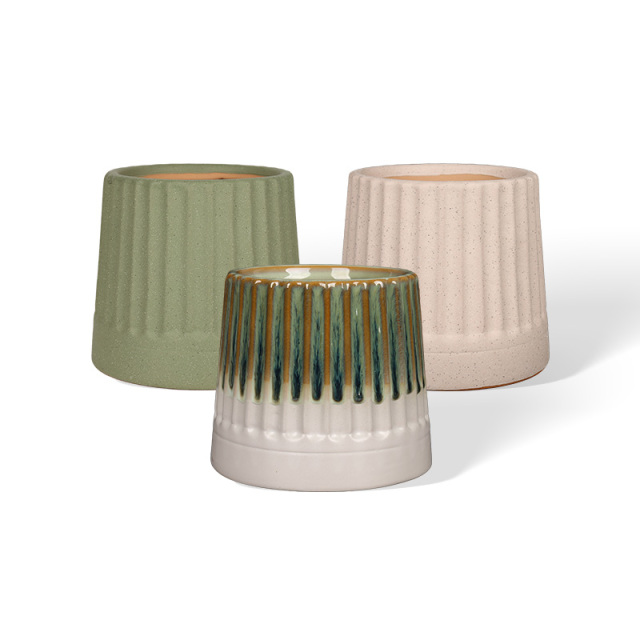 Wholesale Tree-textured ceramic candle holders wholesale