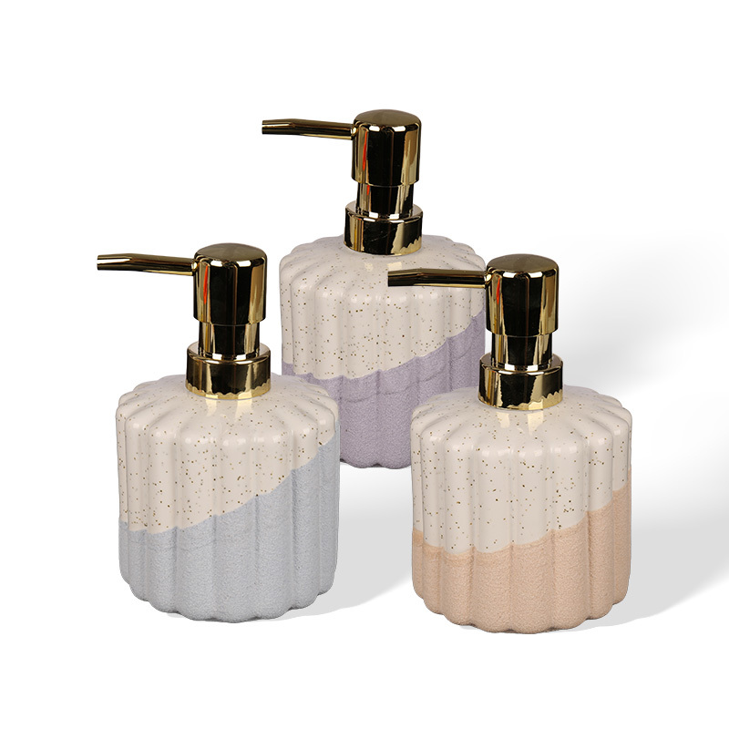 Wholesale Soft Color Contrast Ceramic Bathroom