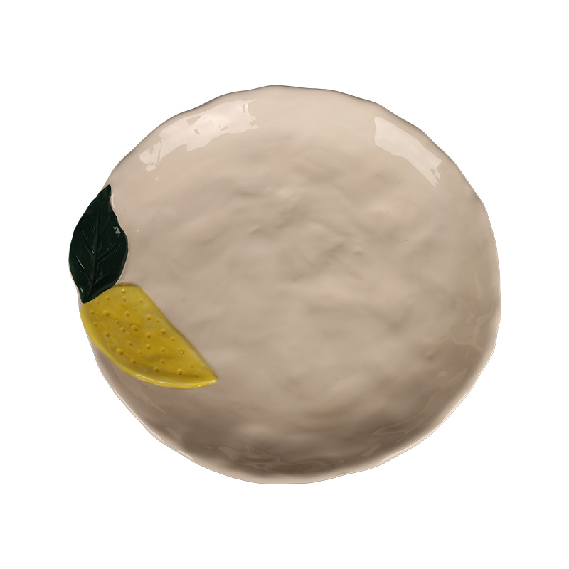 Wholesale Lemon relief ceramic tableware wholesale