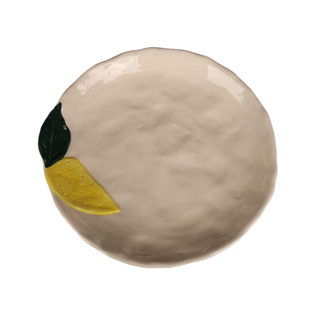 Wholesale Lemon relief ceramic tableware wholesale
