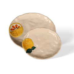 Wholesale Summer Refreshing Fruit-shaped Ceramic Tableware