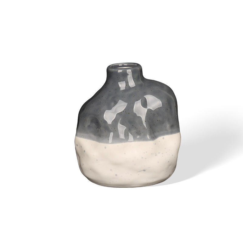 Wholesale Irregular Distorted Colorful Ceramic Aromatherapy Bottle