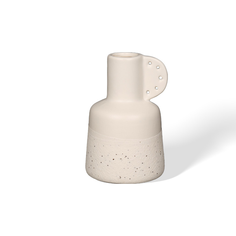 Wholesale Minimalist solid color ceramic incense bottle