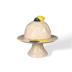 Wholesale Summer Lemon Clear Ceramic Tableware Wholesale