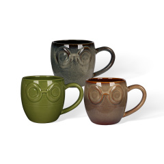 Wholesale Children's fun 3D decorative ceramic mugs