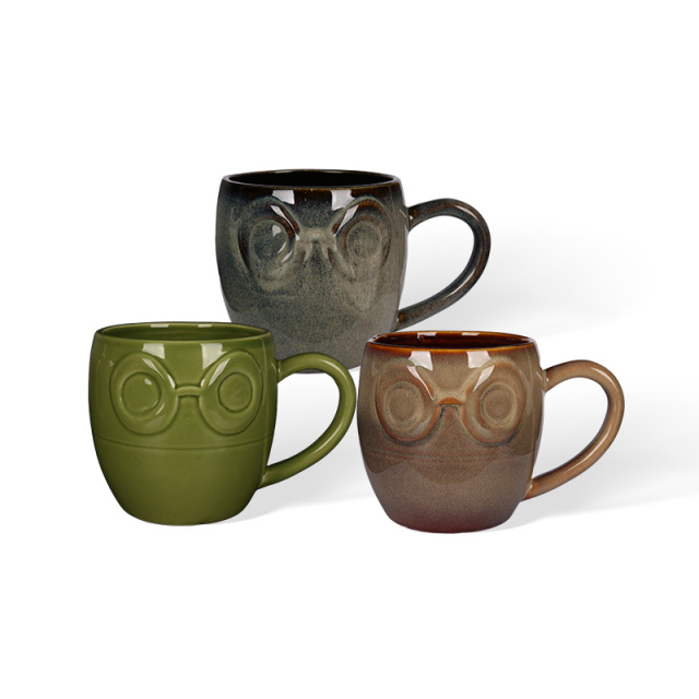 Wholesale Children's fun 3D decorative ceramic mugs