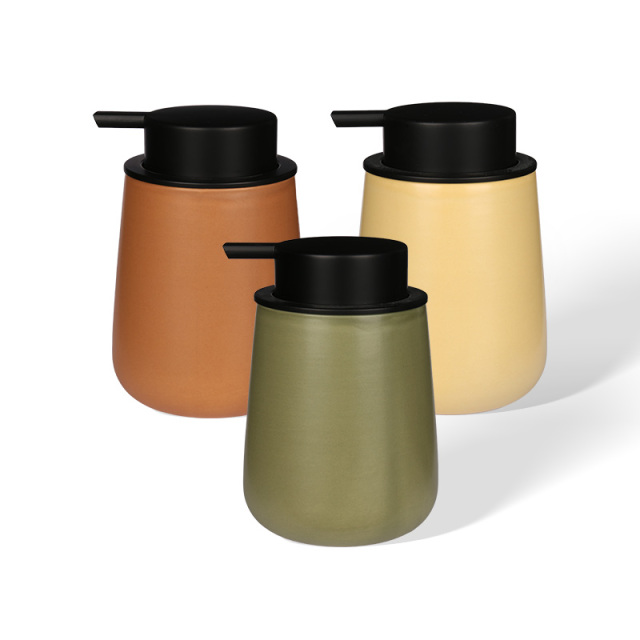 Wholesale Minimalist Matte Ceramic Bathroom Set Wholesale